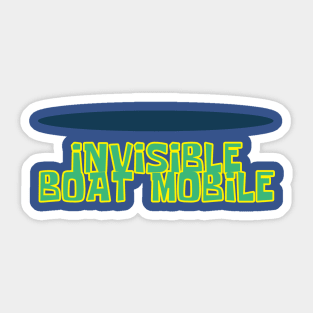 Invisible Boat Mobile Sticker